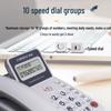 Zhongnuo Corded Landline Phone with Caller ID