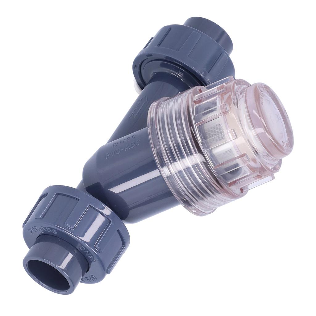 Y Strainer Low Resistance Wide Application Longer Filter Garden Water Pipe Filters for Aquarium