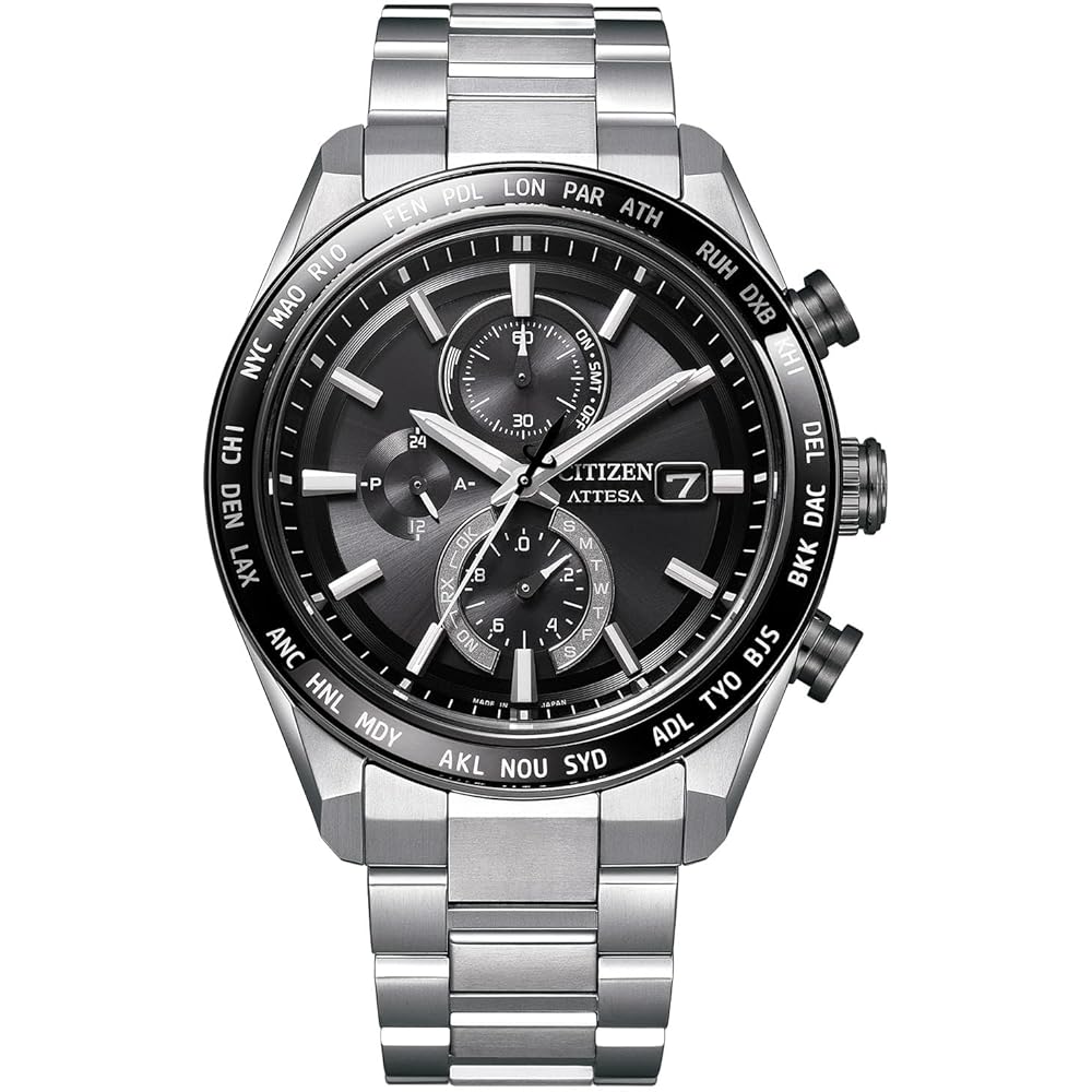 

[CITIZEN] ATTESA (Radio Controlled Watch/Waterproof/Sapphire Bezel) AT8295-56E Lightweight Titani...