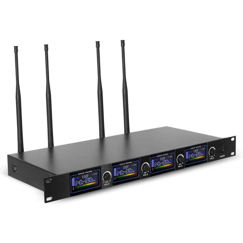 MusicMate MM-800 AirStage Wireless Microphone Set