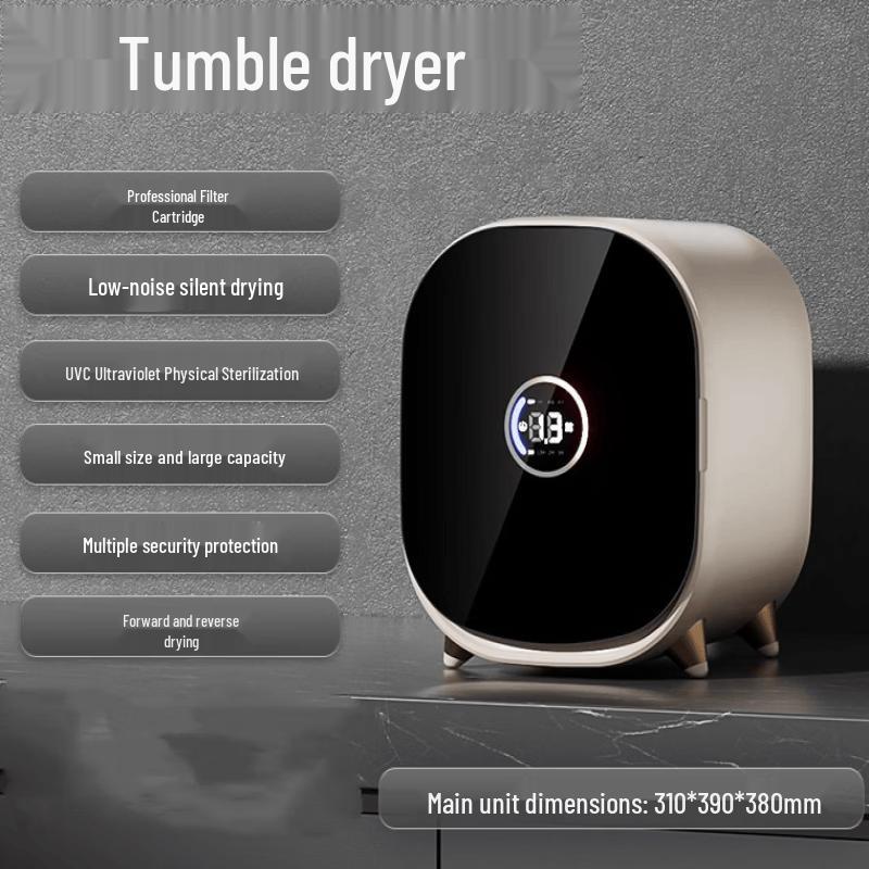 OLOEY Mini Touchscreen Clothes Dryer
