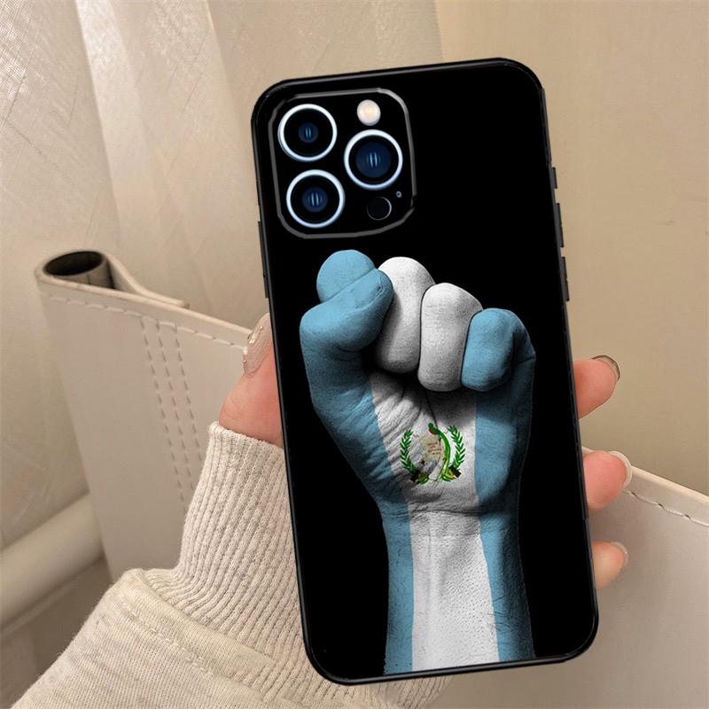 Guatemala Flag Phone Case For iPhone 16 15 14 11 12 13 17 Pro Max mini 15 16 Plus 16e 17 Air Cover Coque