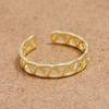 Niche design Mori feathers rose gold ring women's light luxury cold wind versatile simple personality live ring