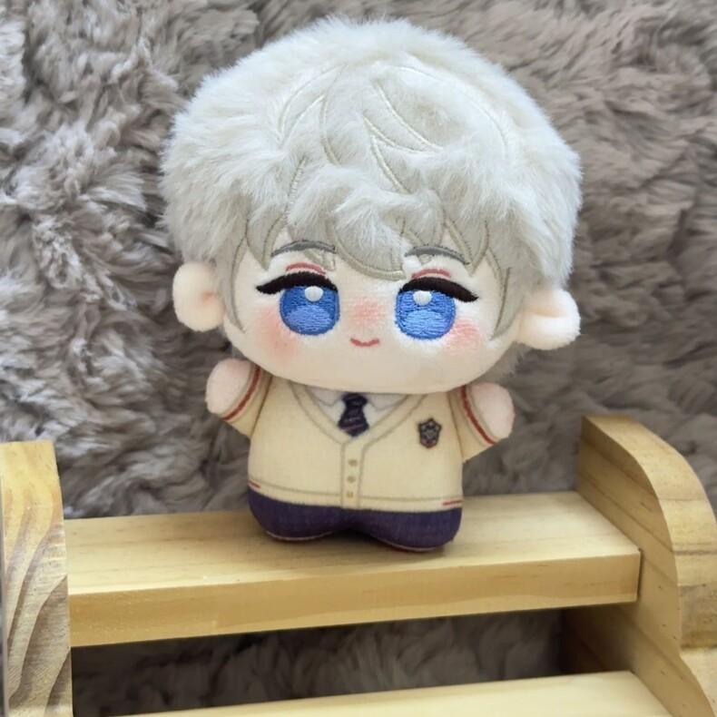 10cm Anime Love And Deepspace Caleb Sylus Rafayel Zayne Xavier Mini Plush Doll Adorable Soft Starfish Body Pendant Keychain Toys