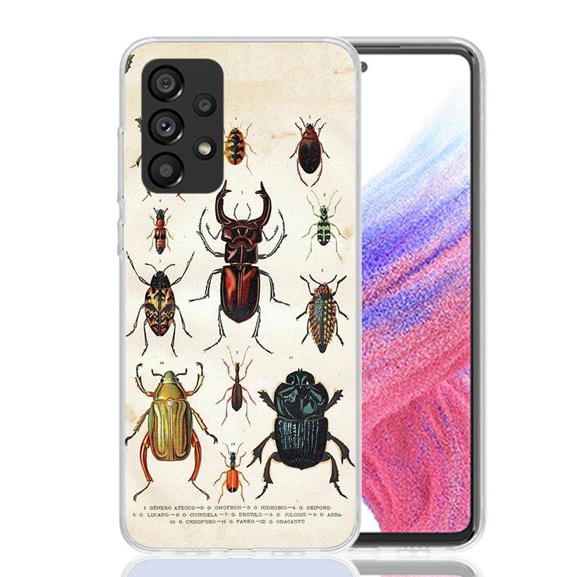 Bugs Bees Scientific Decomposition Phone Case For Samsung Galaxy A17 A16 A14 A15 A13 A57 A56 A54 A55 A53 A37 A36 A34 A35 A33 A26