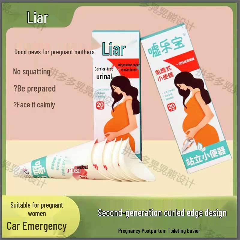 Portable Female Urination Device - Outdoor Standing Urinal Funnel for Emergencies