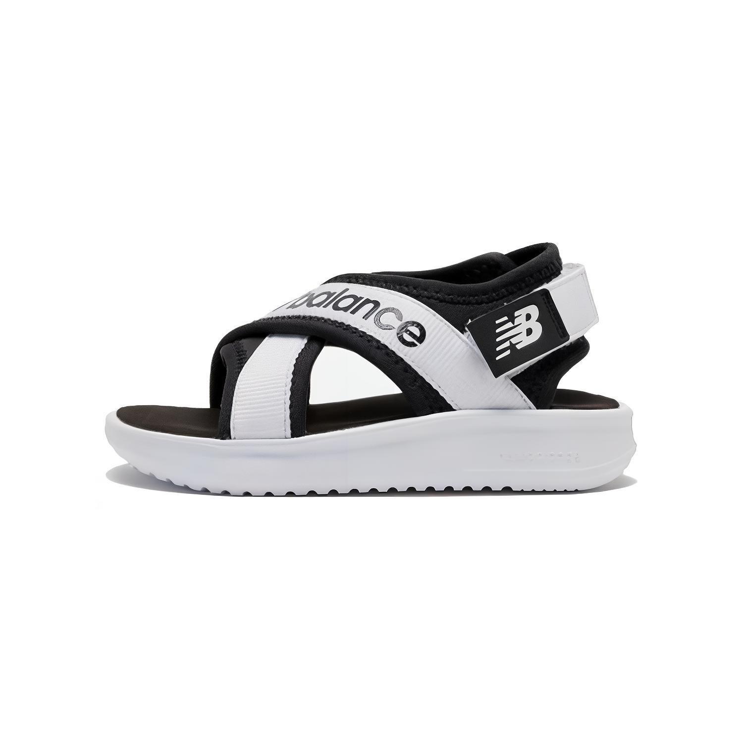 

New Balance Nb 650 Durable Breathable Low-Top Walking Shoes Baby Shoes Black White IO650AB 22.5