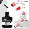 5 In 1 Functional Glue Nail Art Functional Glue Primer Reinforcement Glue Seal Extension Glue Sticky Drill Factory