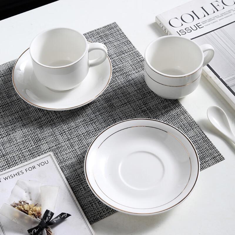 Shangqi European Latte Art Cappuccino Cup & Saucer Set