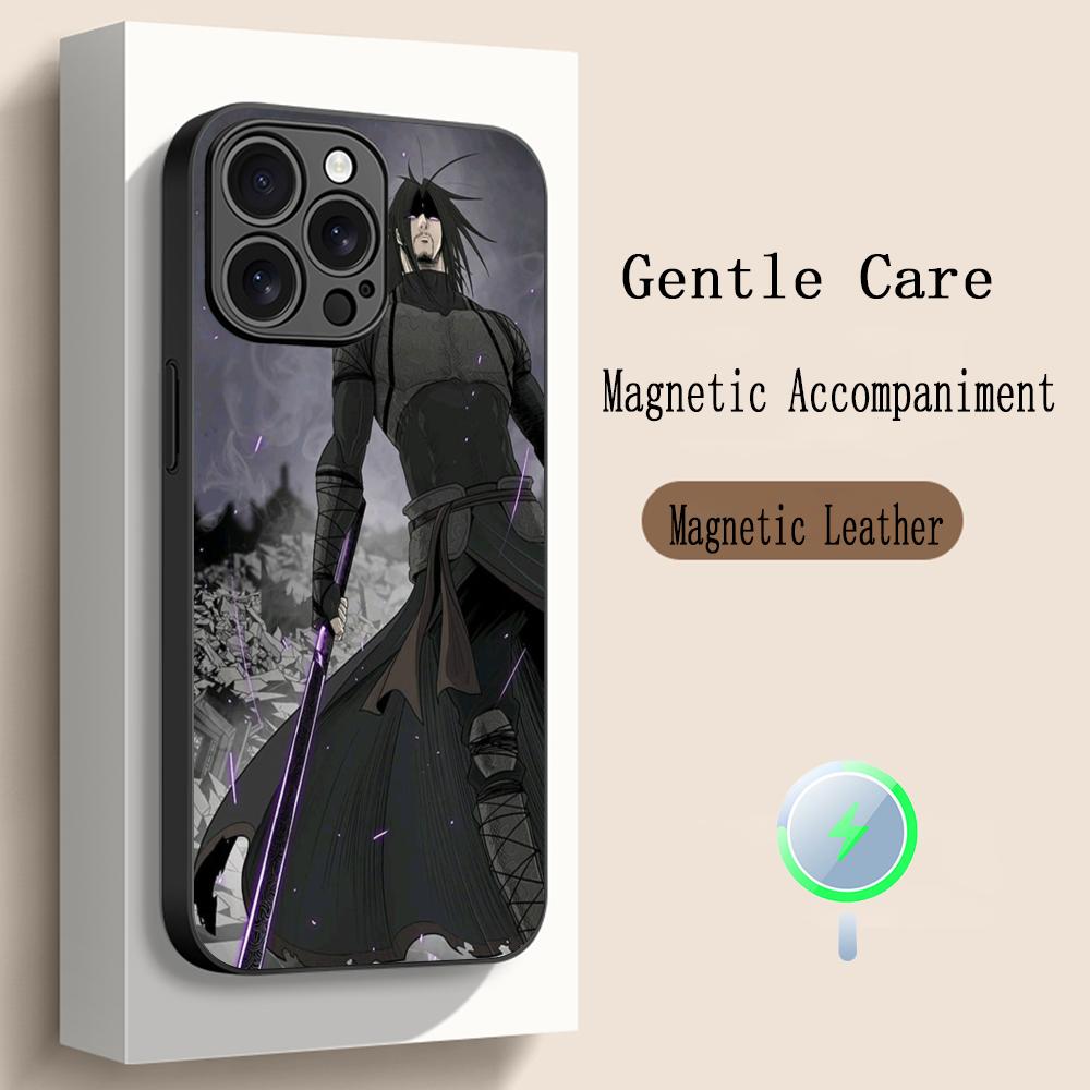 Comics Northern Blade Fashion Poster Phone Case For iPhone 17 16 15 14 13 12 Plus Pro Max High-end Luxury Magsafe Sheepskin