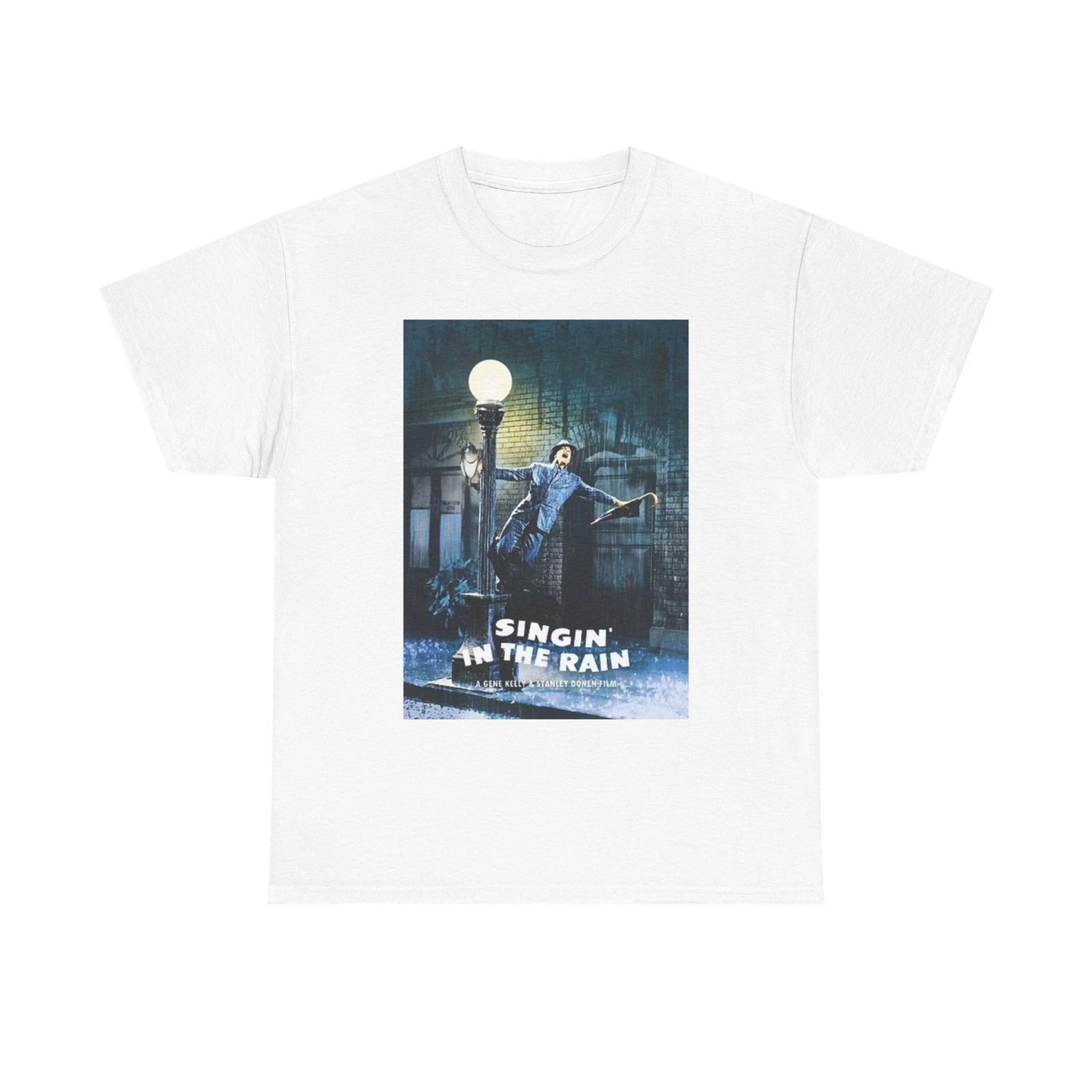 Men s and Women s T-shirts Singing In The Rain Graphic S