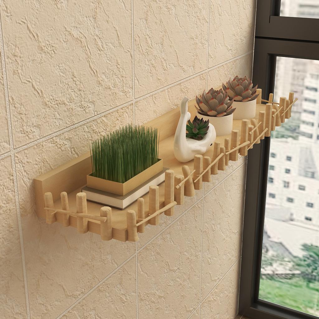 Wall Mounted Wall Balcony Living Room Plant Rack Without Punching Childhood Succulent Flower Rack Small Storage Rack