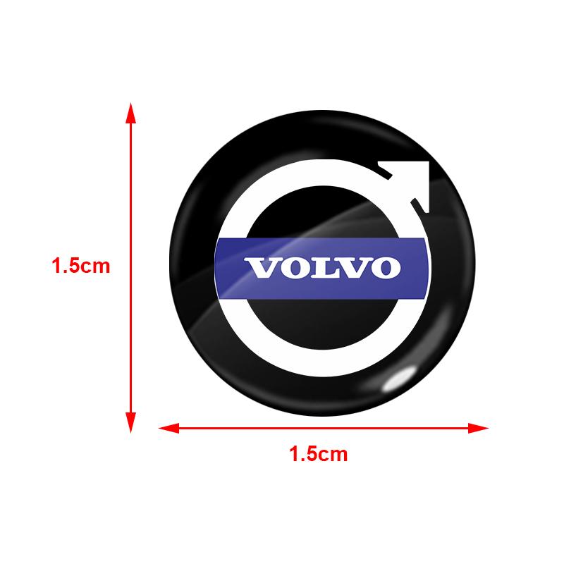 Tappo Protettivo Buco Chiave Serratura Portiera Auto Copri Foro Chiave Adesivo Decorativo Per Volvo XC60 XC90 S60 S80 S40 V40 V60 V70 V50 XC70