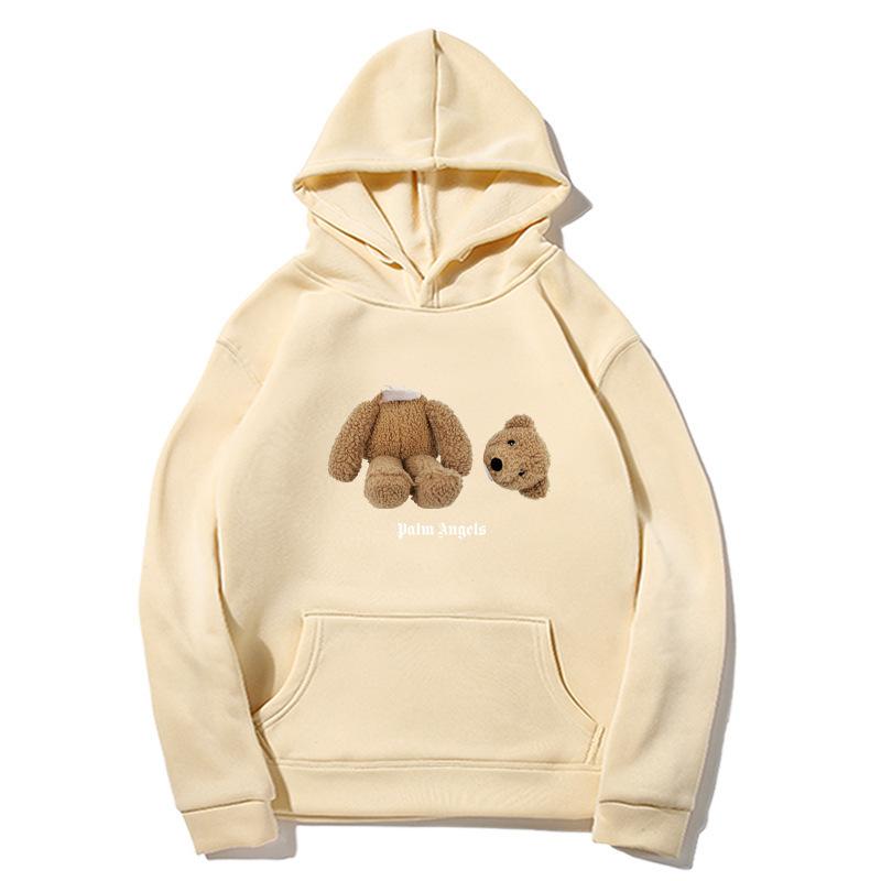 

Худи Толстовки Унисекс Принт Медведь Ангел Плюшевый мишка Парная толстовка M