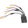 4 Way Car Video Switch 360 Degree Panoramic Rearview Camera Control Box System Universal