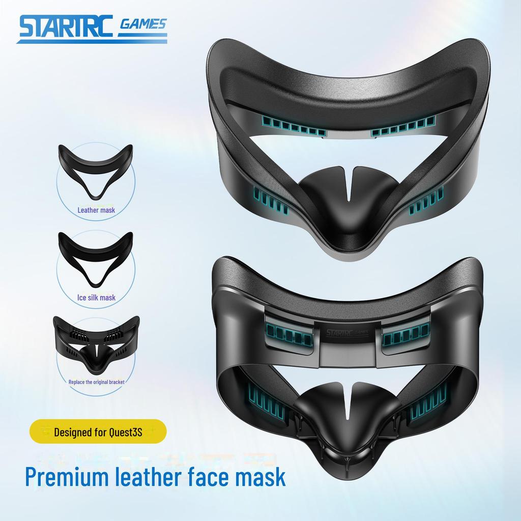Meta Quest 3S Ersatz Belüftete Maske mit Kühlventilator für VR