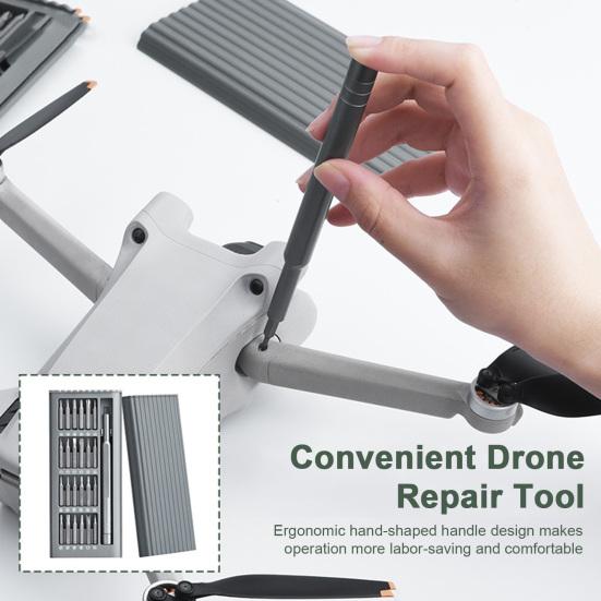

Набор отверток Для работы одной рукой Магнитная упаковка Многоцелевой удобный набор отверток для ремонта дронов для серий DJI Mavic/Air/Mini/Avata/FPV