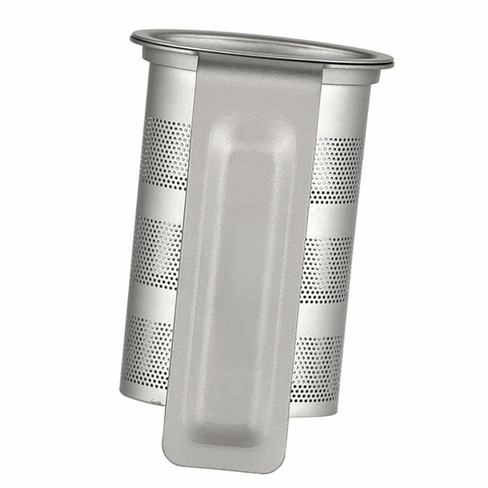 Fine Small Holes Titanium Tea Infuser Basket 47x75mm Loose Leaf Tea Infuser  Outdoor Camping Tea Infuser