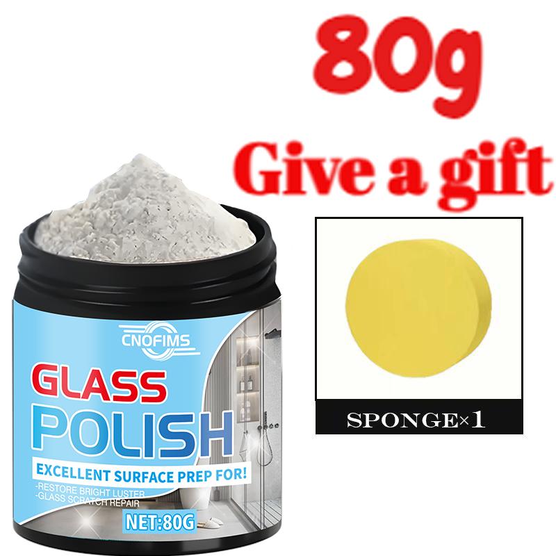 

Aluminum Oxide Polishing Powder Premium Glass Polish - Professional Car, Bathroom and Mirror Cleaning, Quickly Restore Crystal C