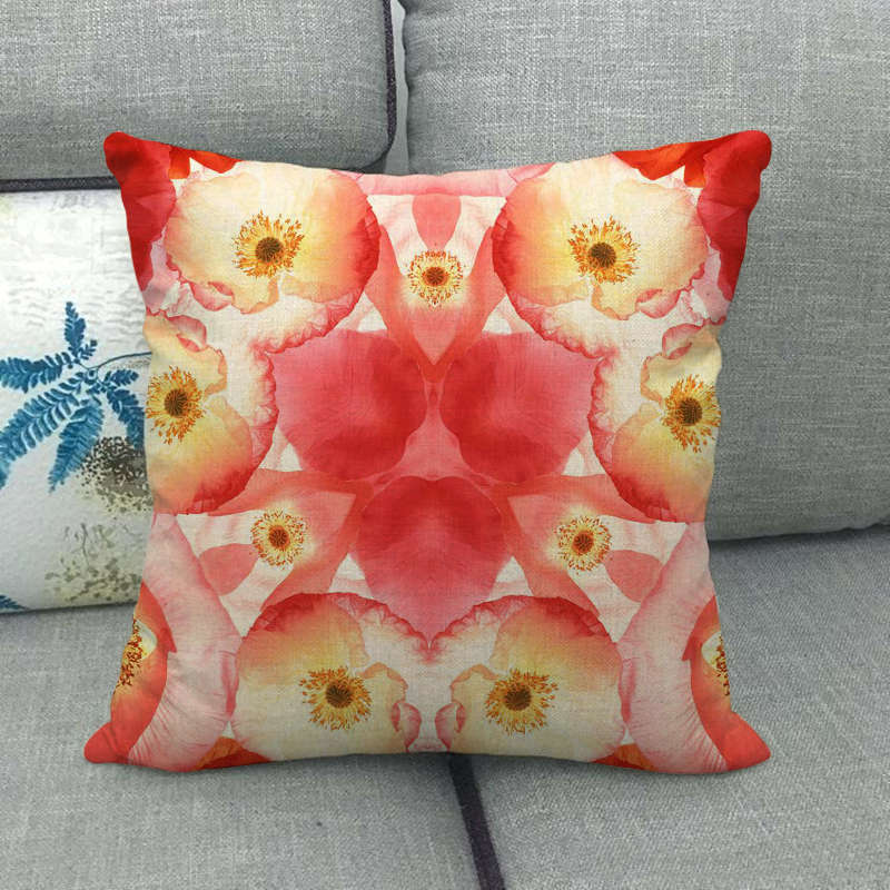 Geometric Pattern Collection Digital Printing Short Plush Pillow Covers For Car Sofa Office Cushion Cover Home Goods