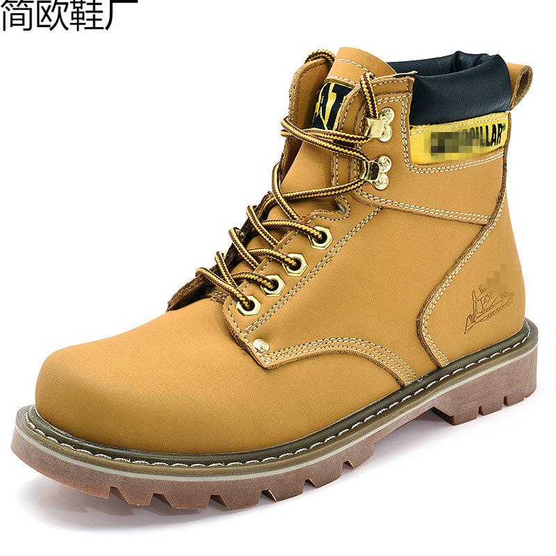 New Martin boots men's tooling shoes casual popular men's and women's high-top velvet snow boots