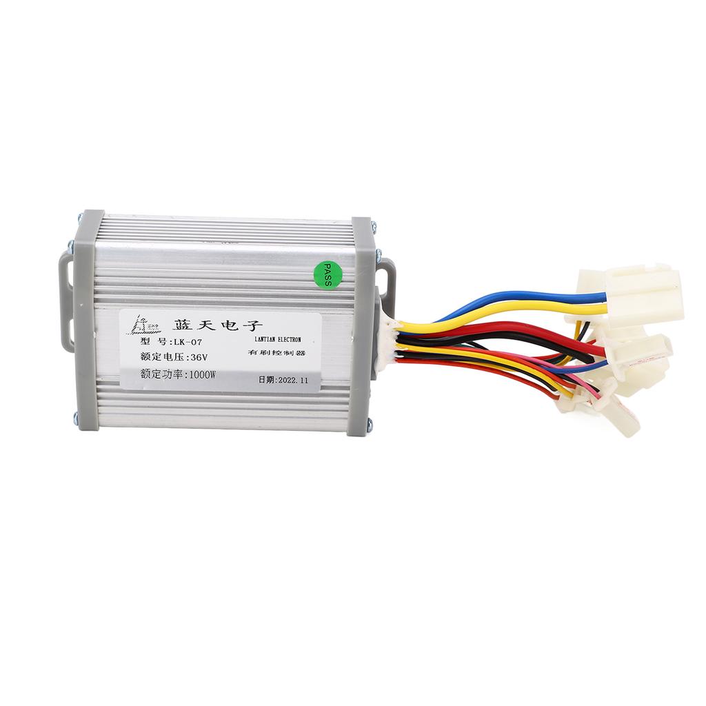 Motor Controller Throttle Foot Pedal Kit Brushed Lithium Electric Bicycle Modification Kit 36V 1000W
