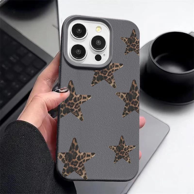 Case For Samsung Galaxy S25 S23 Ultra S22 S21 S25FE S20FE S24FE S23FE  Leopard print bowknot Luxury PU Leather Cover