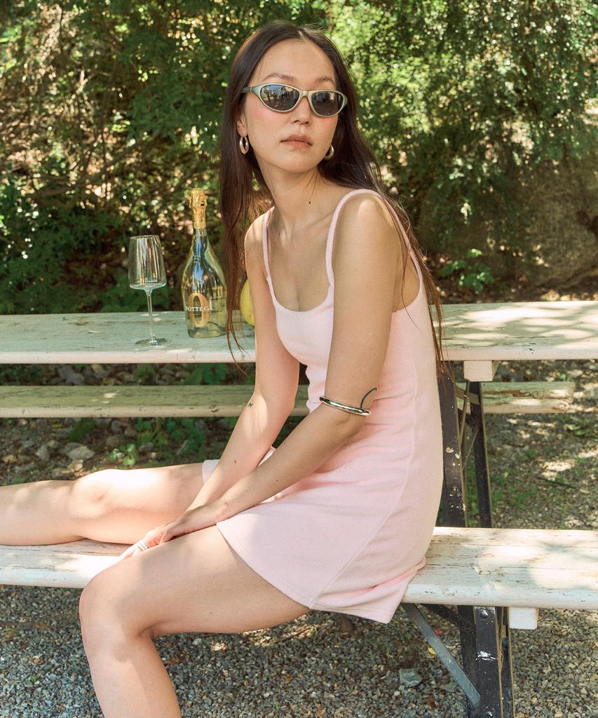 Iuteu Terry Cover Up Dress / Light Pink