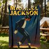 1pc Michael Jackson Outdoor Blanket Lightweight Flannel, Soft & Warm, All-Season Use for Sofa, Outdoor, Camping, Living Room, Office078