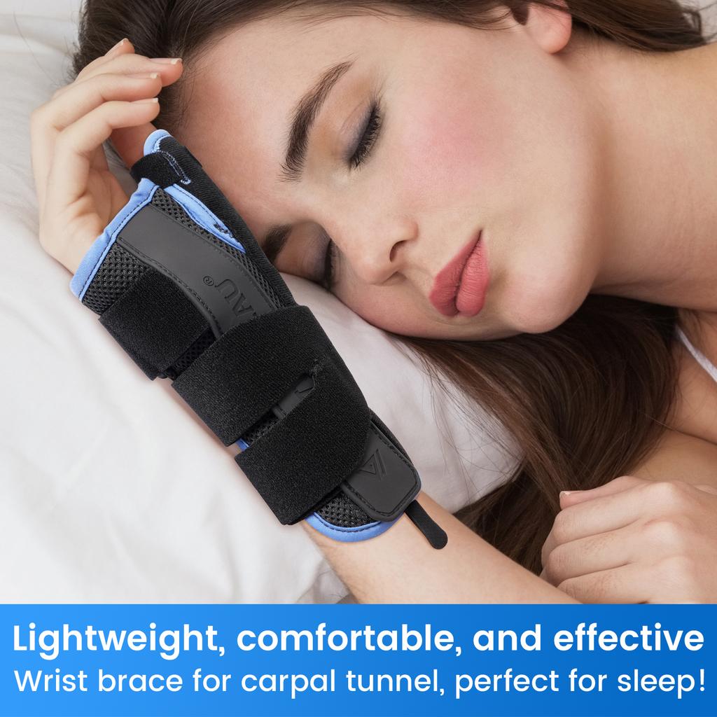 Orteza nadgarstka Velpeau ze wsparciem kciuka na zapalenie pochewki ścięgien de Quervaina, zwichnięcie i ból artretyczny, orteza nadgarstka dla mężczyzn i kobiet