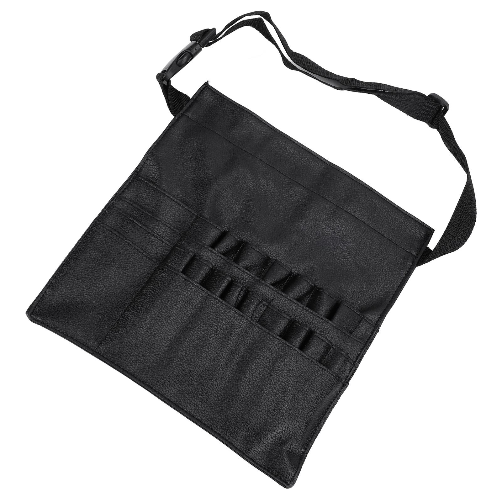 

Пояс для кистей для макияжа Профессиональный Маленький Портативный Складной Косметичка Сумка для хранения инструментов Искусственная кожа