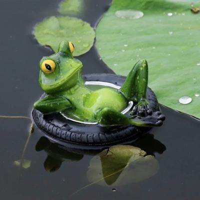 Interessante schwimmende Ornamente für den Gartenhof, Pool-Simulation, Tierdekoration