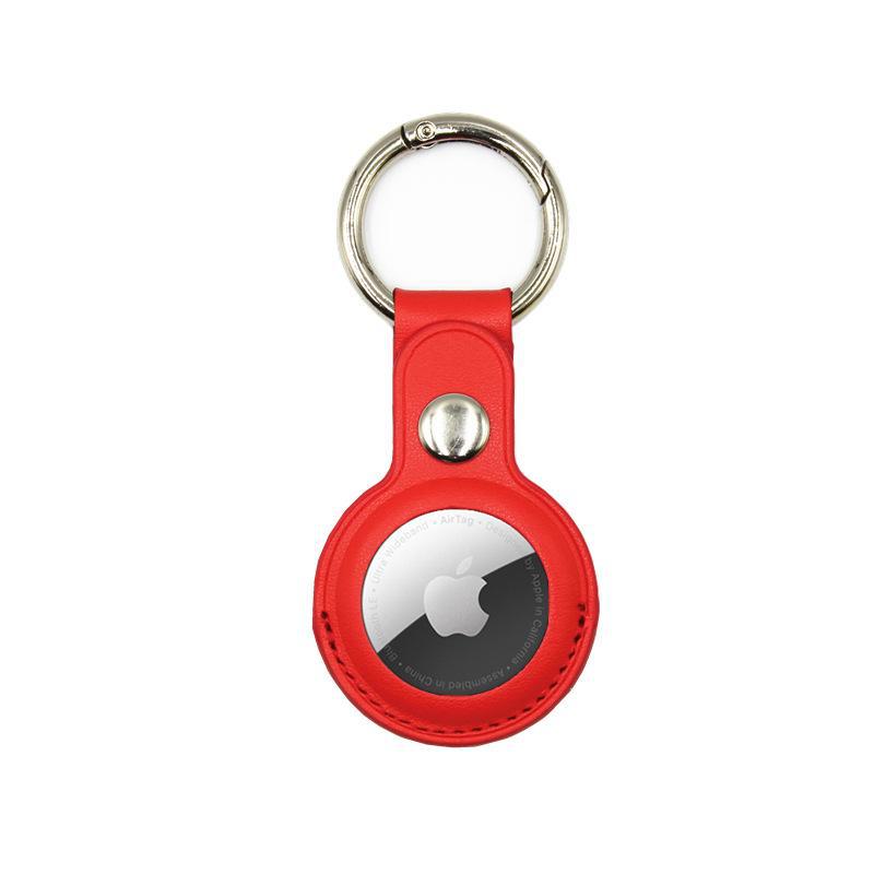Leather Protective Case for Apple AirTag Bluetooth Tracker - Compatible Across Europe and the United States