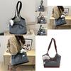 Fashionable Pu Large Capacity Tote Bag For Women With Stylish Street Casual Look