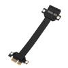 PCI Express X1 Adapter Cable Fast Data Transfer PCI Express 3.0 X1 to X1 Extension Cable for Sound Network Data Cards