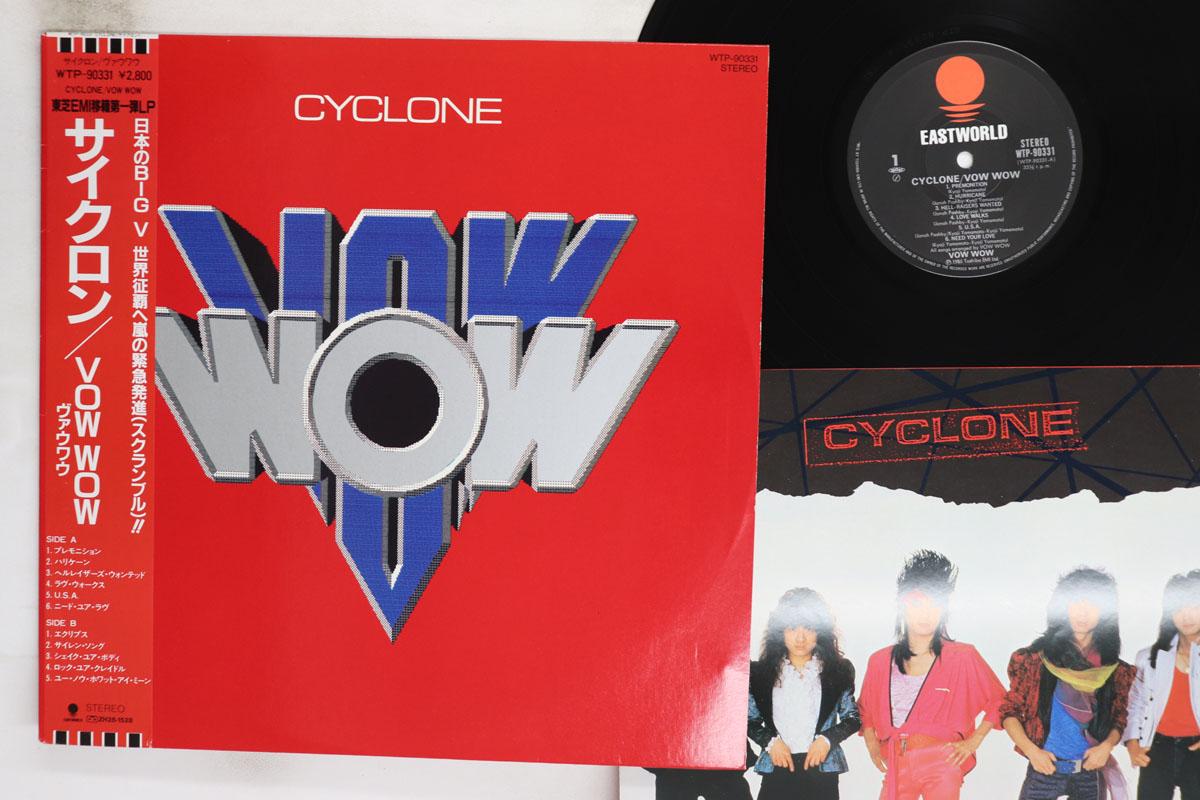 

LP Record VOW WOW Cyclone WTP90331 EASTWORLD 1985 Japan Obi Metal Used
