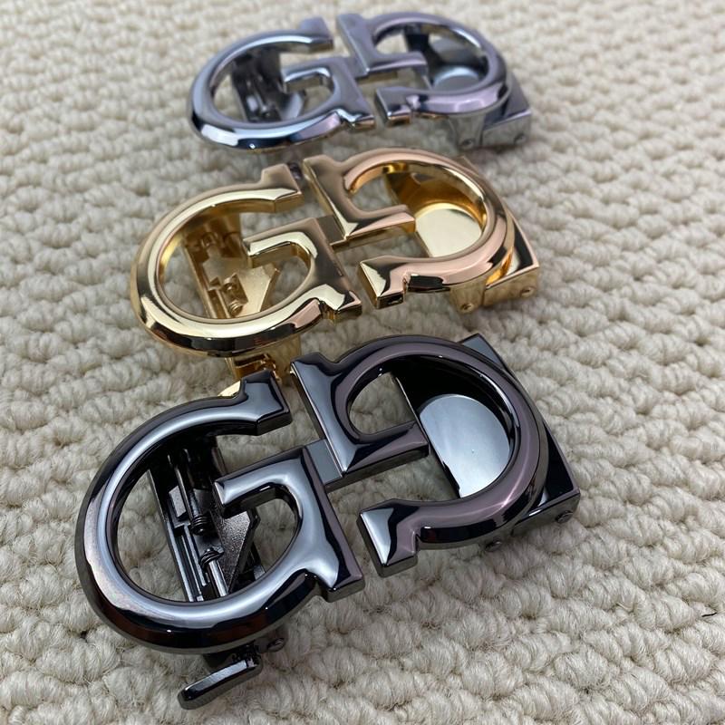 4,0 cm Herren Automatik Legierung Buchstaben Serie Gürtelschnalle