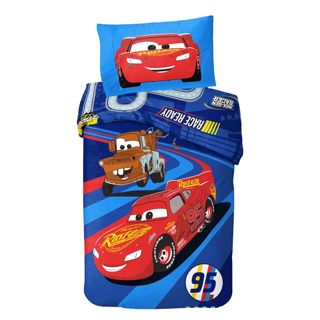 Cars Lightning McQueen & Mater Reversible Duvet Set