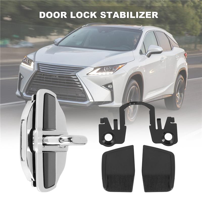 TRD Door Stabilizer Door Lock Protector Latches Stopper Cover For Lexus All Series ES GX460 LC LS LX NX RX UX