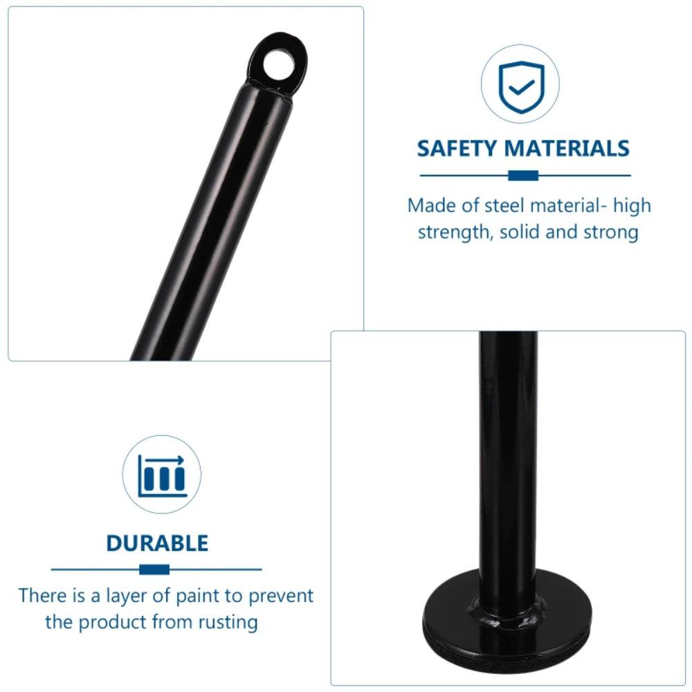 Strength Training Weight Plate Rack Power Lifting Dumbbell Storage Rack Fitness Loading Pin  Sport