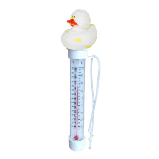 Floating Pool Thermometer Easy To Read Duck Design Water Thermometer for Outdoor Indoor Swimming Pools Spas Hot Tubs Aquariums