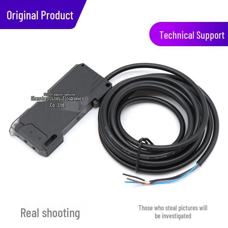 Original Otes V2RF-N NPN Fiber Optic Sensor Amplifier