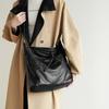 Real Leather Women's Bag With High-end Feel Light Luxury Large Capacity Tote Layered Cowhide Shoulder Versatile Crossbody Commuting