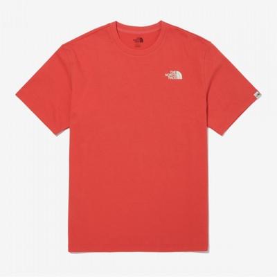 North Face Emblem Archive Short Sleeve Round Tee Nt7uq10n Cor
