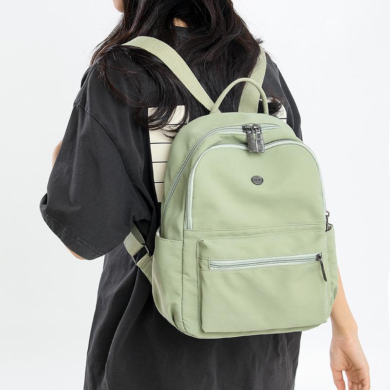 Damen Rucksack Leichter Nylon Rucksack Reise Schultasche