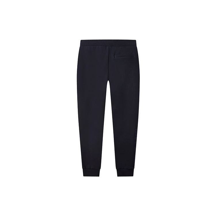 FILA Embroidered Logo Knit Jogger Pants Men Bottoms Legendary-Blue F11M118611FNV