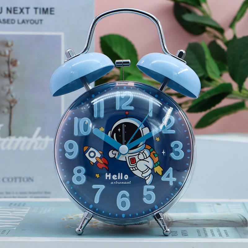 Bunny Alarm Clock for Children and Girls, Special Wake-up Artifact for Students, Cute Bedroom Silent Powerful Wake-up Alarm Clock