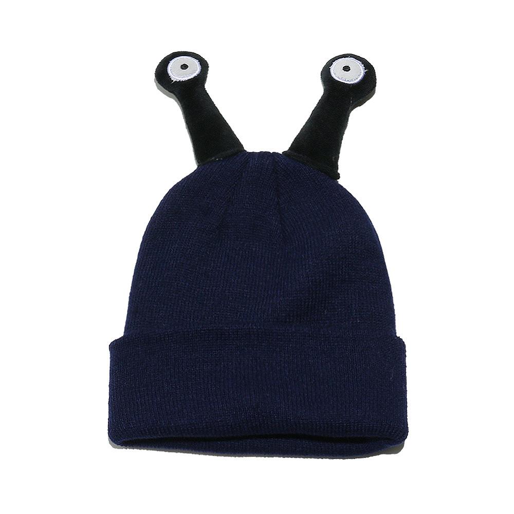 Autumn and winter funny wool hat tentacles glasses knitted hat personalized pullover hat men's and women's cold hat
