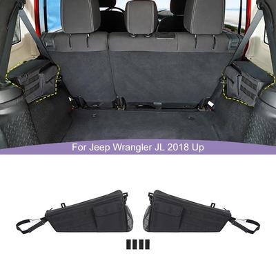 Organizér s mnoha kapsami Držák na kabelku pro Jeep Wrangler JL Postranní multifunkční úložná taška na kufru Uložení Úklid