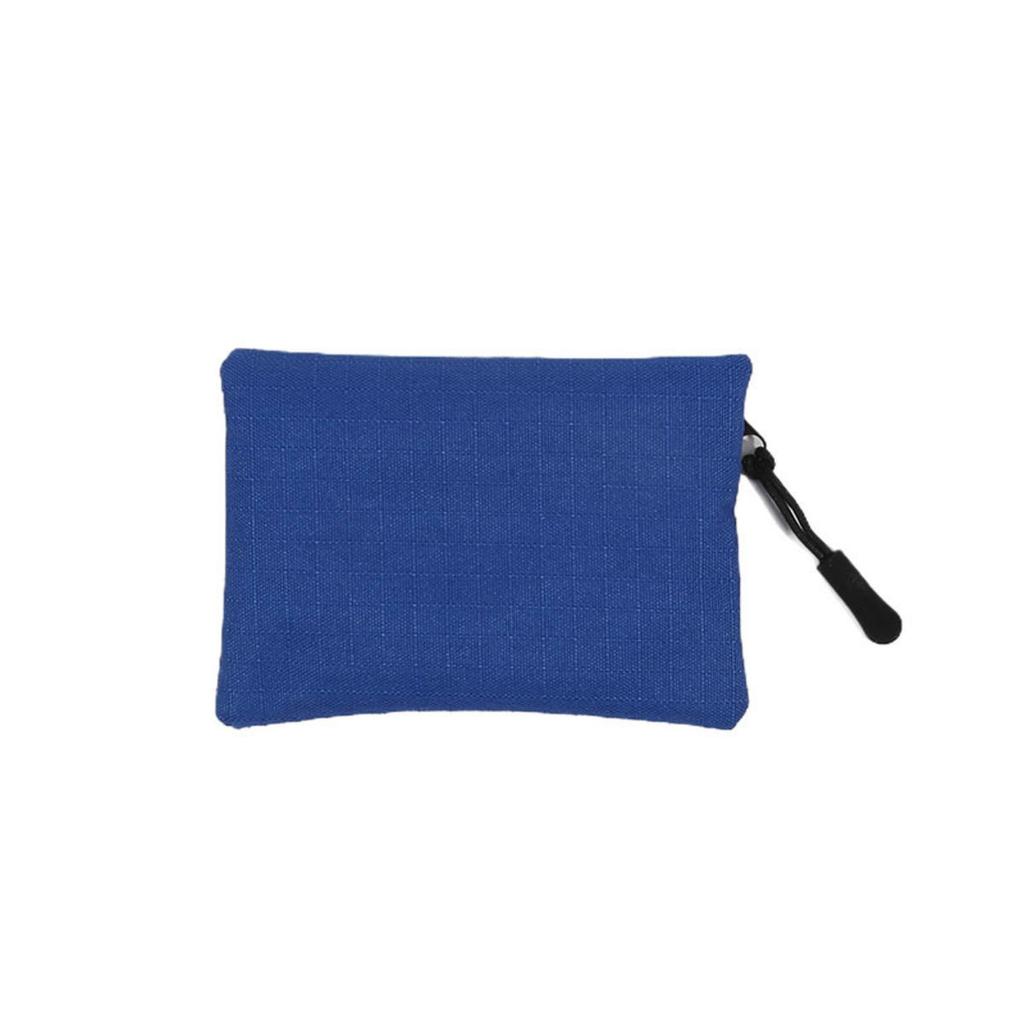 Credit Card Holder Kids Mini Cute Purse Oxford Cloth Coin Purse Women Zipper Coin Pouch Key Earphone Data Cable Card Bag